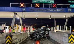 Kuzey Marmara Otoyolu’nda gişelerde feci kaza: Üst düzey yönetici hayatını kaybetti
