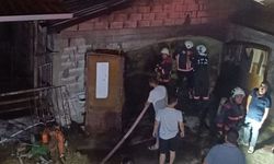 Malatya’da ahır yangını