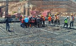 Malatya’da inşaatta iş kazası: 1 işçi yaralandı