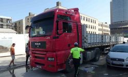 Malatya’da tır yayaya çarptı: 1 yaralı