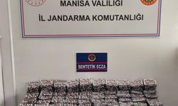 Manisa’da 19 bin 376 sentetik hap ele geçirildi