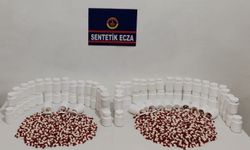 Manisa’da 5 binin üzerinde sentetik ecza hapı ele geçirildi