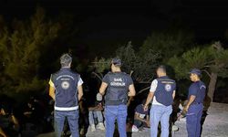 Marmaris aşıklar tepesinde 19 düzensiz göçmen yakalandı