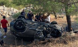 Marmaris-Datça yolunda kafa kafaya çarpışma: 5 yaralı