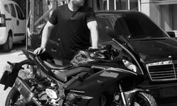 Motosiklet tutkununun hayatını kaybettiği kaza kask kamerasına yansıdı
