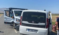 Muş’ta trafik kazası: 1 yaralı