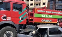 Orman arazözü ile otomobil kavşakta çarpıştı: 1 yaralı