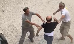 Otoparkta silahlı kavgada 2 kişi yaralandı: Olay anı kamerada
