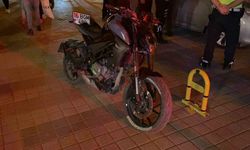 Bursa'da motosikletli, kaza yapınca yakalandı