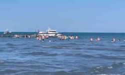 Samsun’da boğulma tehlikesi geçiren genç baygın halde hastaneye kaldırıldı