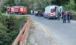 Samsun’da çocuğun kullandığı otomobil köprüden uçtu: 1 ölü, 3 yaralı