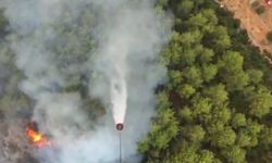 Seydikemer’deki yangına 13 hava aracı ile müdahale ediliyor