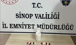 Sinop’ta şüpheli şahıstan uyuşturucu çıktı