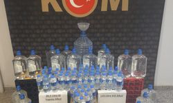 Sivas’ta el yapımı alkol operasyonu: 125 litre etil alkol ele geçirildi