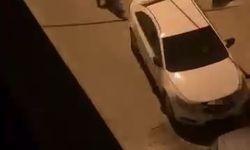 Bursa'da sokakta camı sağlam otomobil bırakmadı