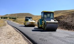 Taşlıçay’da asfalt serim çalışmaları tamamlandı