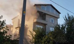 Tekirdağ’da apartman dairesinde yangın