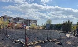 Tekirdağ’da çocuklar yangın çıkarıp kaçtı