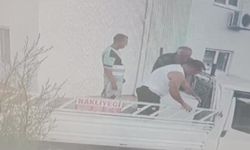 Uzaklaştırma kararına rağmen eve gelip 3,5 dakikada tüm eşyaları götürdü