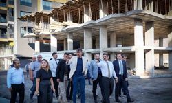 Vali Çelik, hastanenin acil giriş yolunu inceledi