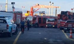Haydarpaşa Limanı’nda yakıt ikmal gemisinde yangın