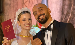 Dilşad Keleş ve Ayhan Seferov görkemli bir düğünle evlendi
