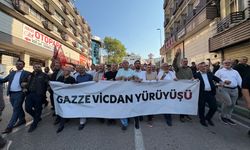 Bursa’da Gazze için vicdanlar ayakta!