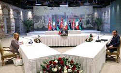 Cumhurbaşkanı Erdoğan, Meloni ve Dibeybe ile görüştü