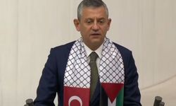 Özgür Özel Meclis'in Filistin oturumunda konuşuyor