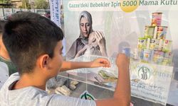 Kerkük'te Gazze'deki bebekler için mama desteği kampanyası başlatıldı