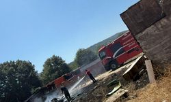 Bursa’da hayvan çiftliğinde yangın