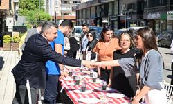 Başkan Yılmaz üreten kadınlarla buluştu