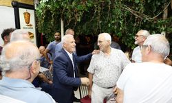 Başkan Bozbey'e Kumla halkından sevgi seli