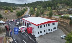 Harmancık'ta itfaiye binası açıldı!