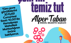 İnegöl Belediyesi’nden Çevre Temizlik Etkinliğine davet
