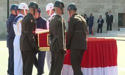 Eski TBMM Başkanı için Meclis'te cenaze töreni düzenlendi