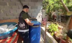 Adana’da 2 bin 930 litre kaçak içki ele geçirildi