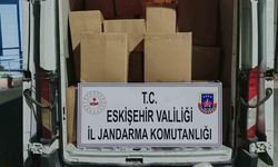 Adana’dan Eskişehir’e 1 ton 125 kilogram kaçak tütün getiren şahıs yakalandı
