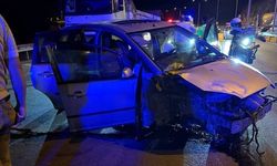 Amasya’da otomobil bariyere çarptı: 1 ölü, 3 yaralı