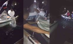 Amatör balıkçıların teknesi alabora oldu, denize düşen 2 kişi kurtarıldı