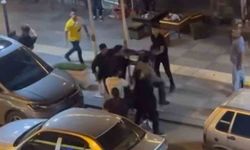 Ankara’da tekmeli yumruklu park kavgası kamerada