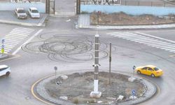 Ankara’da trafiği kapatıp drift atan trafik magandaları kamerada