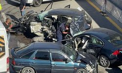 Ankara’da zincirleme trafik kazası: 4 yaralı