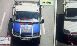 Aynı aracın üzerinde oynama yapıp, izini kaybettirmeye çalıştı