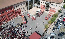 Başakşehir’de okul kantininde yangın paniği: Öğrenciler tahliye edildi