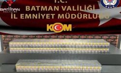 Batman’da kaçak sigara operasyonu