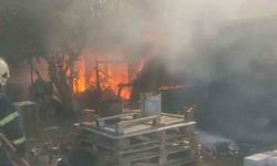 Bursa’da bağ evi alev alev yandı