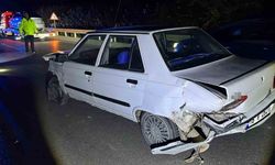 Bursa’da bariyere çarpan sürücü yaralandı