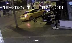 Bursa’da drift yapan araç ile motosiklet çarpıştı, kaza kameralara saniye saniye yansıdı
