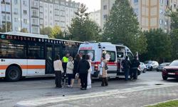 Çarptığı yayanın ardından gözyaşı döktü